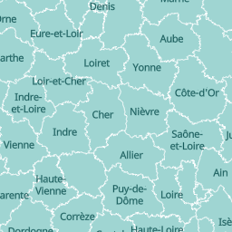 Départements avec noms preview